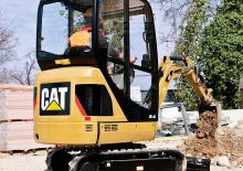 Mini ekskavatörler Caterpillar 301.4C