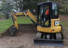 Mini ekskavatörler Caterpillar 303E CR