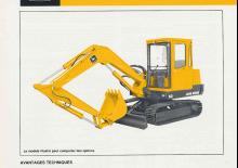 Mini ekskavatörler John Deere Construction 50
