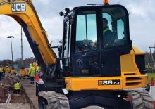 Paletli ekskavatörler JCB 86 C-1