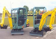 Mini ekskavatörler Yanmar B 17-3