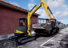 Mini ekskavatörler New Holland E 45 SR