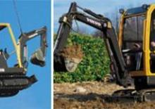 Mini ekskavatörler Volvo EC15B XT