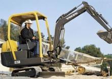 Mini ekskavatörler Volvo EC15B XT
