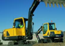 Mini ekskavatörler Volvo EC55 PRO
