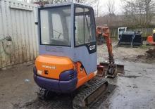 Mini ekskavatörler Fiat-Hitachi EX 17-2