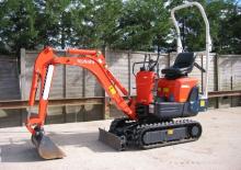 Mini ekskavatörler Kubota K008α