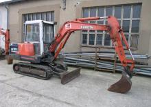 Mini ekskavatörler Kubota KX101 Tele.
