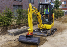 Mini ekskavatörler Komatsu PC17R-5