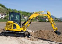 Mini ekskavatörler Komatsu PC55MR-5M