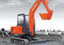 Mini ekskavatörler Doosan Solar 035