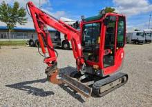 Elektrikli paletli ekskavatörler Yanmar SV17e