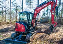 Mini ekskavatörler Yanmar SV40