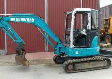 Mini ekskavatörler Sunward SWE 38