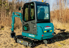 Mini ekskavatörler Sunward SWE20F 
