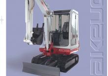 Mini ekskavatörler Takeuchi TB 125