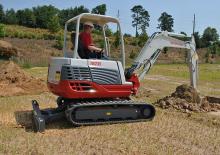 Mini ekskavatörler Takeuchi TB 235