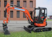 Mini ekskavatörler Kubota U35α