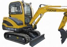 Mini ekskavatörler Yuchai YC25-8 