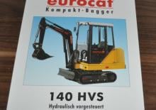 Mini Excavators Öswag 140 HVS eurocat