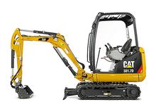 Mini Excavators Caterpillar 301.7D