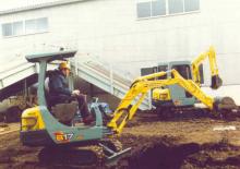 Mini Excavators Yanmar B 17-2
