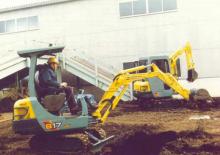 Mini Excavators Yanmar B 17 CRE