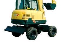 Wheel Excavators Yanmar B 55 W 8-1