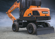 Wheel Excavators Doosan DX55W