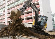 Mini Excavators Volvo EC55C