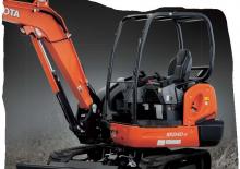 Mini Excavators Kubota KX040-4