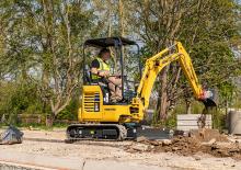 Mini Excavators Komatsu PC18MR-5