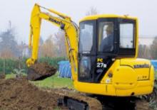 Mini Excavators Komatsu PC27R-8