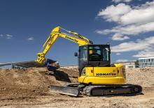 Mini Excavators Komatsu PC58MR-5E0