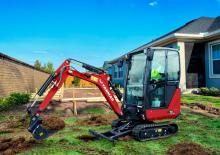 Mini Excavators Yanmar SV15VT