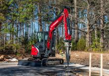 Mini Excavators Yanmar ViO55-6A