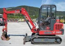 Mini Excavators Hinowa VT 3000