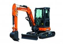 Mini Excavators Hitachi ZX33U-6