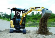 Mini Excavators Yanmar SV 18 CR