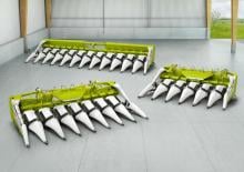 Biçerdöver mısır toplayıcıları Claas Corio 875 FC