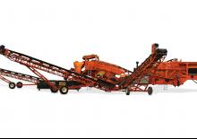 Mobil tarama tesisleri Eagle Crusher E-Plant