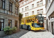 Mobil vinçler - kafes patlaması Liebherr MK 73-3.1