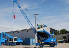 Mobil vinçler - kafes patlaması Fuchs MSB 115