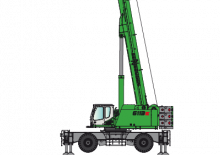 Mobil vinçler - teleskopik bom Sennebogen 6113E