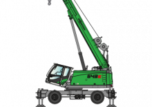 Mobil vinçler - teleskopik bom Sennebogen 643E
