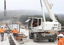 Mobile cranes - Telescopic boom Sennebogen 643 M