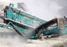 Mobile Screening Plants Powerscreen Chieftain 2100 X 3D