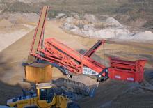 Mobile Screening Plants Sandvik QA 340