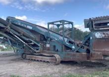 Mobile Screening Plants Powerscreen Turbo Chieftain 1800