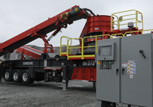Mobile Screening Plants Sandvik UH373